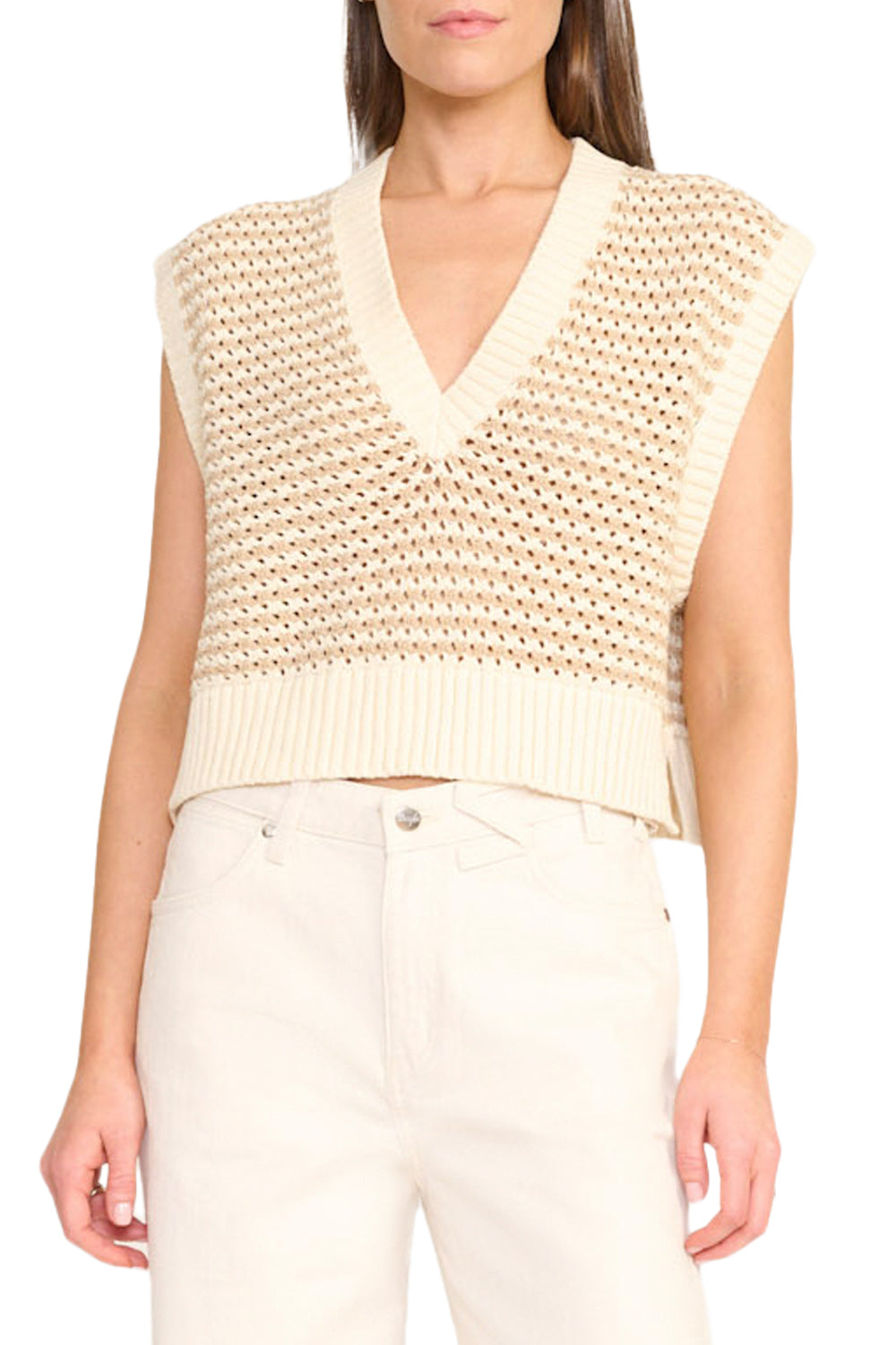 Americana Sweater in Breeze Creme