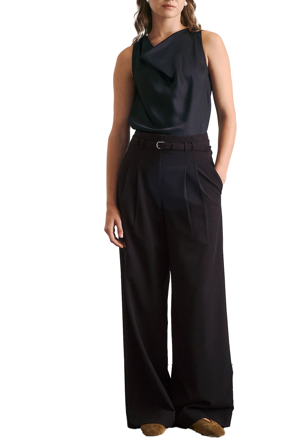 Clorinda Top in Black