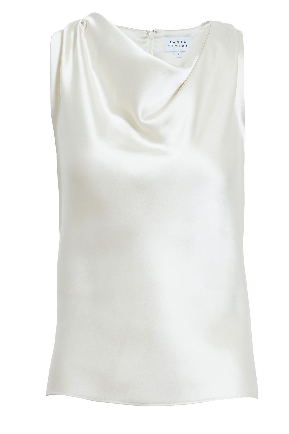 Clorinda Top in Ivory
