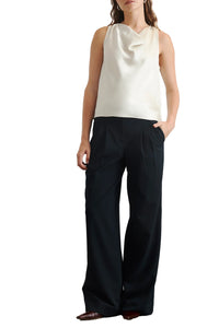 Clorinda Top in Ivory