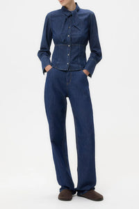 Fifi's Shirt in Denim Dark Stone
