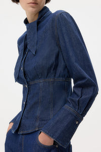 Fifi's Shirt in Denim Dark Stone