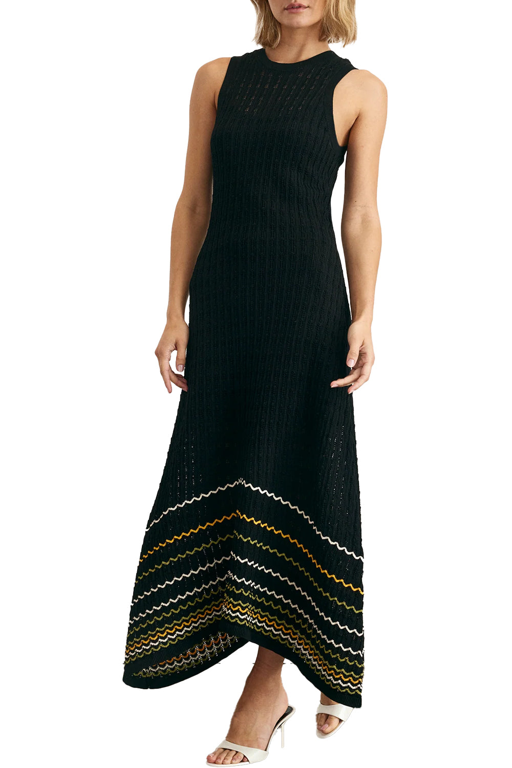 Greyson Dress in Black Multi