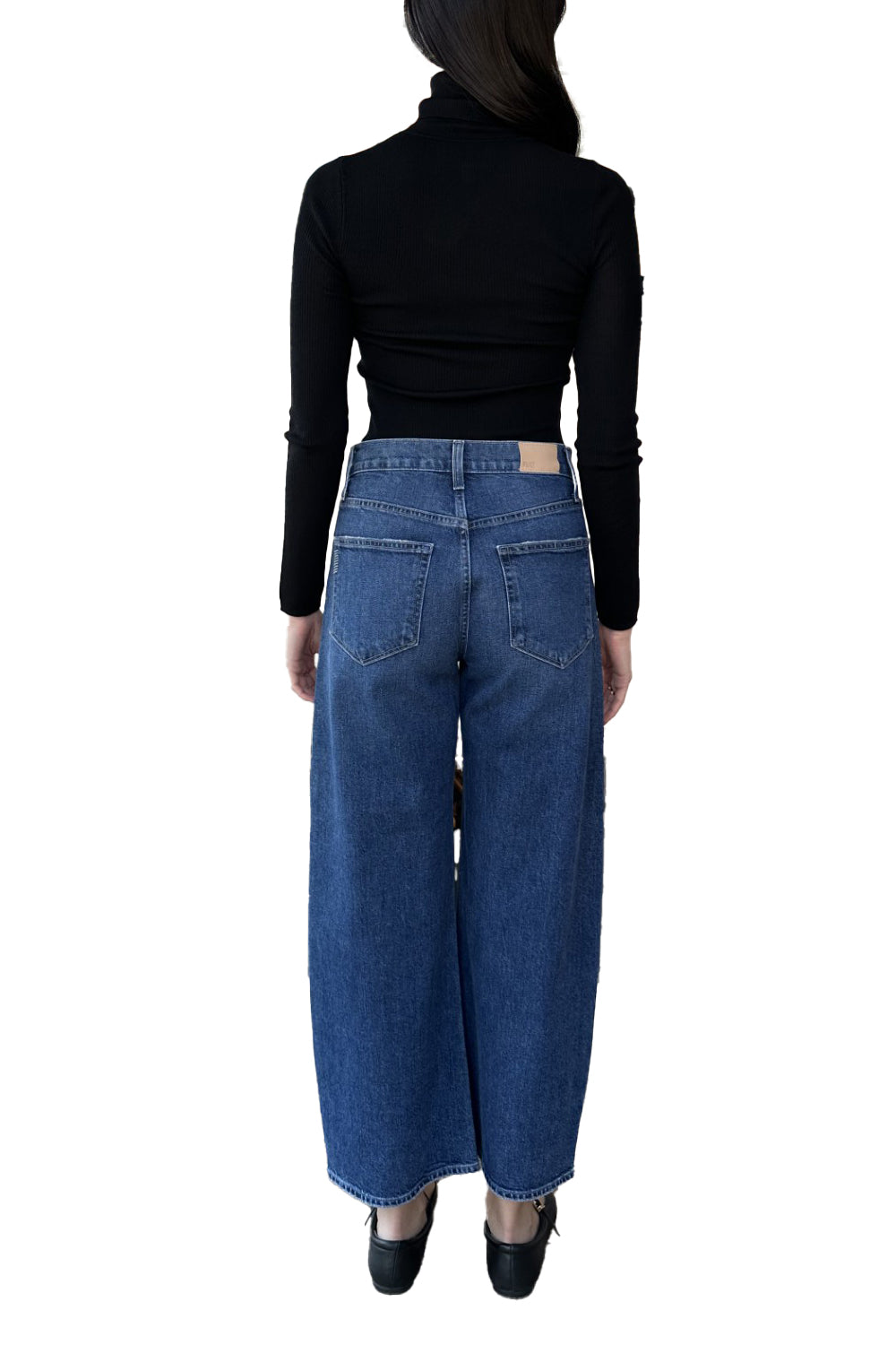 Knit Turtleneck in Black