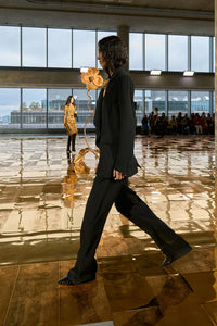 Ollie Mid-Rise Pants in Noir