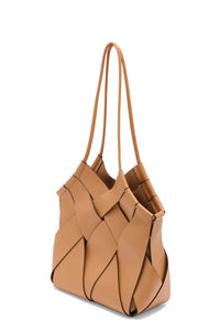 Charlotte Tote in Almond