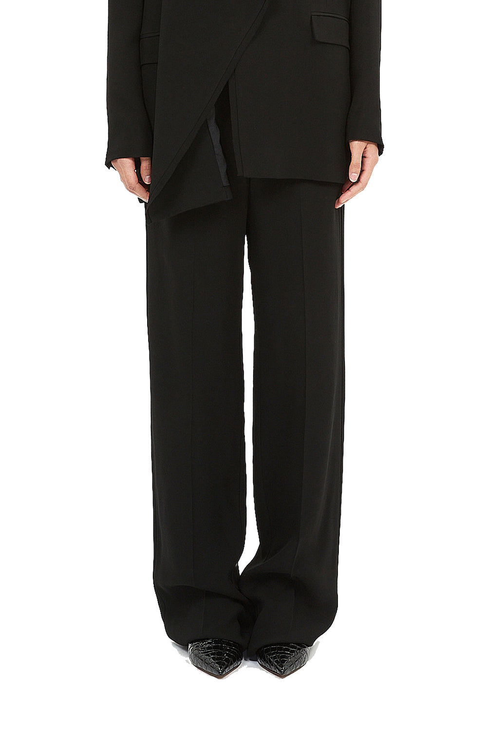 Ollie Mid-Rise Pants in Noir