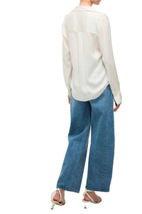 Ryder High Rise Saddle Jeans in Enough Said