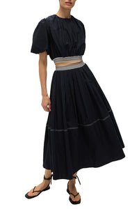 Evenlina Skirt in Navy