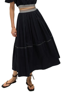 Evenlina Skirt in Navy