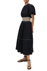 Evenlina Skirt in Navy
