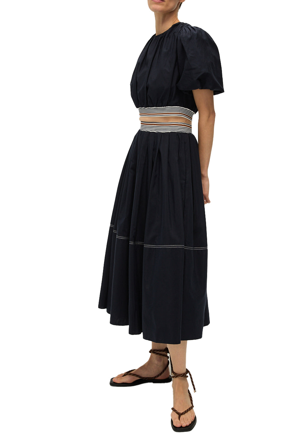 Evenlina Skirt in Navy