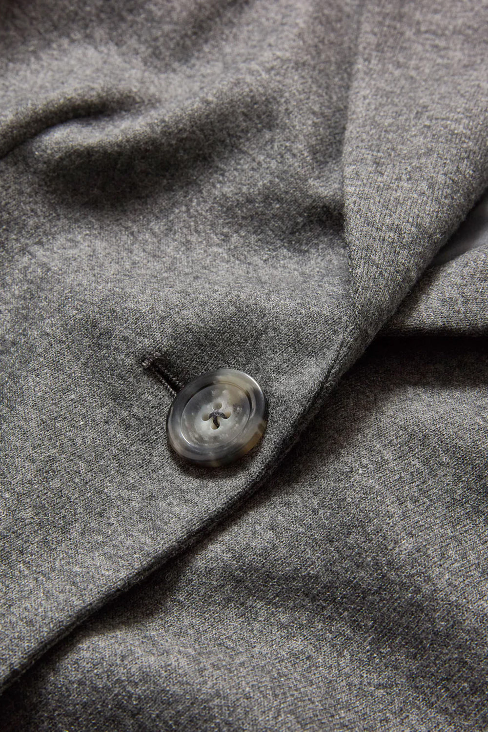 Ryanne Wool Jersey Jacket in Medium Heather Grey