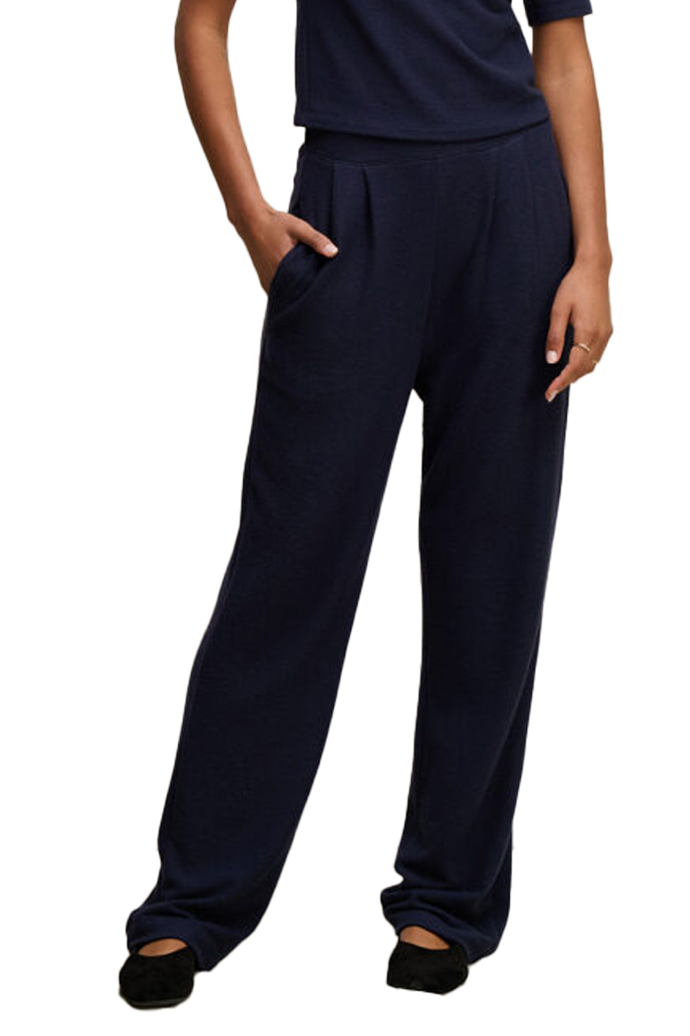 Eliya Sweatpant in Navy