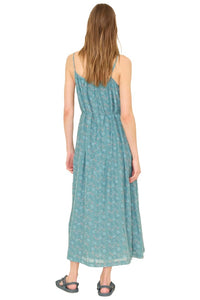 Vanna Dress in Aqua Teal