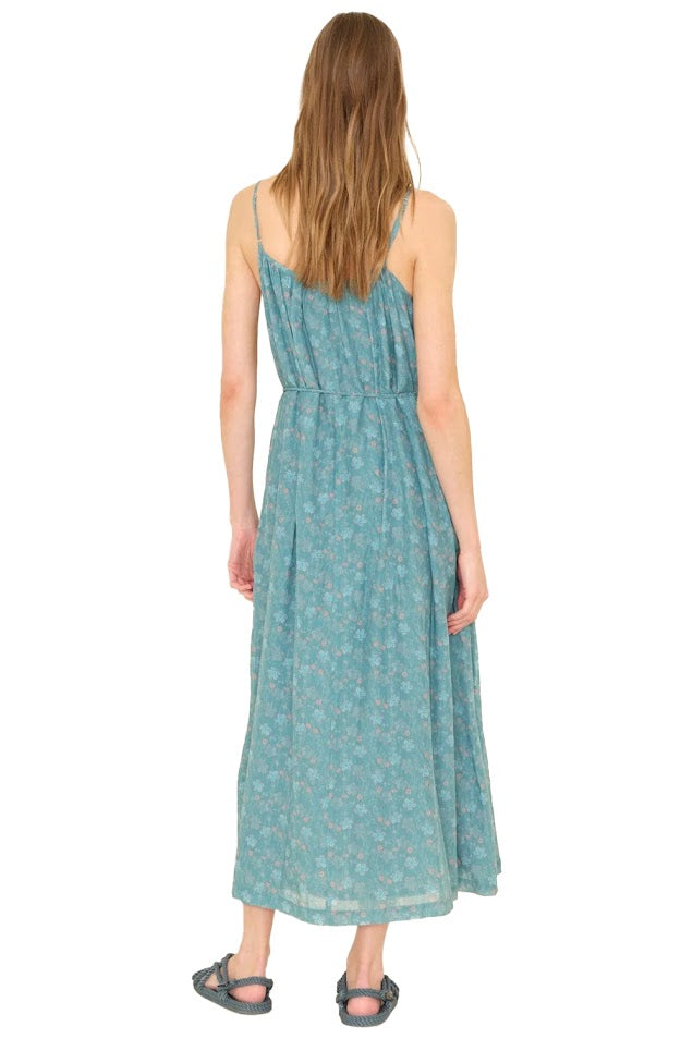 Vanna Dress in Aqua Teal