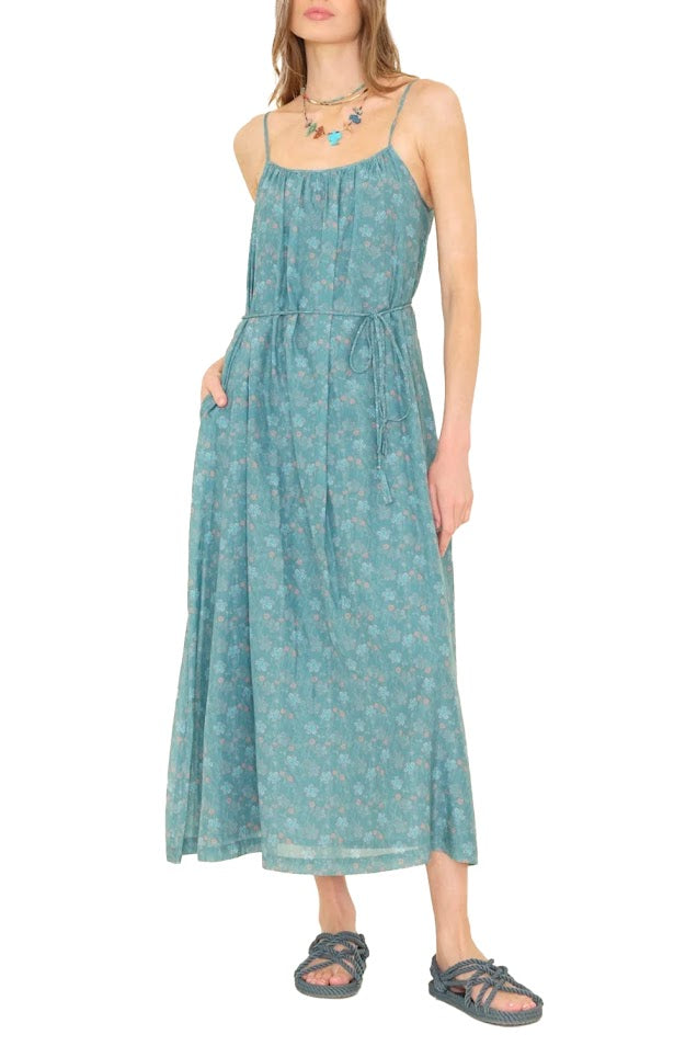 Vanna Dress in Aqua Teal