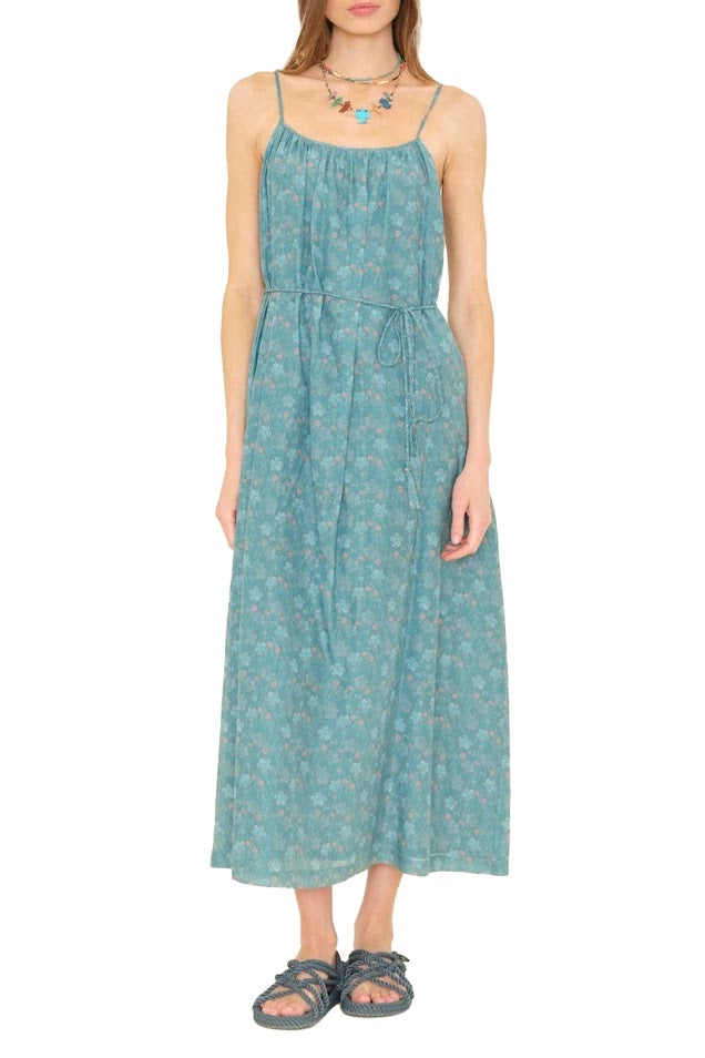 Vanna Dress in Aqua Teal