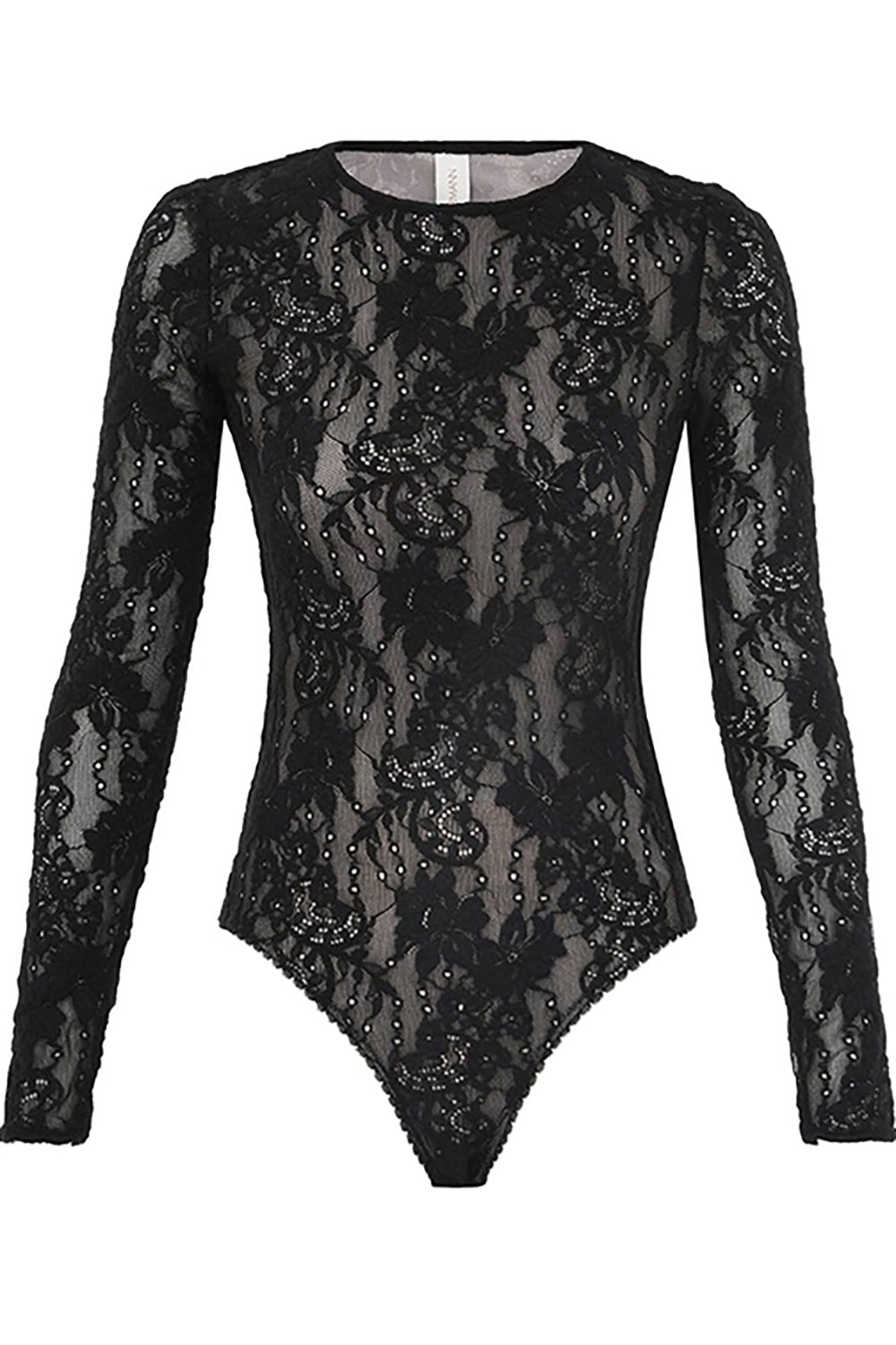 Lace Bodysuit in Black