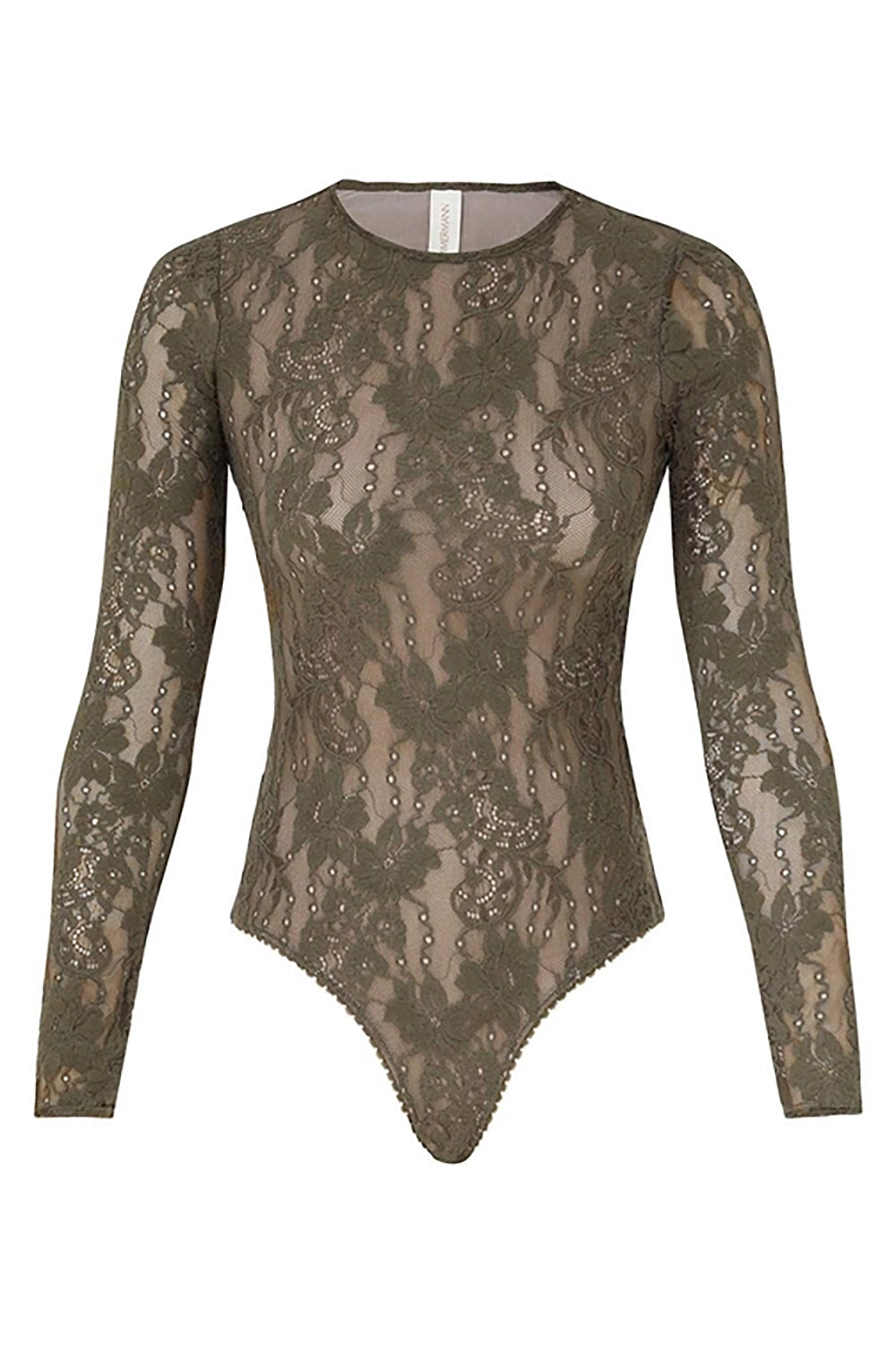 Lace Bodysuit in Olive