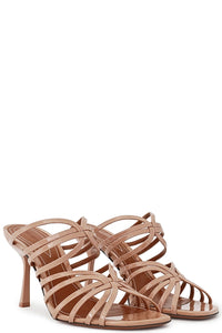 Aura Mule Sandal 85 in Peach