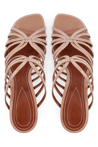 Aura Mule Sandal 85 in Peach