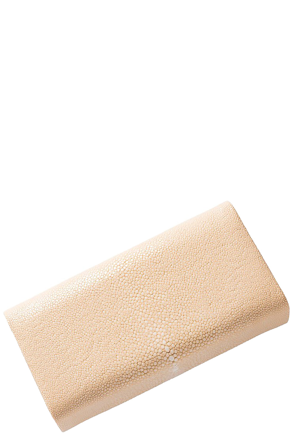 Baby Grande Clutch in White Coffee