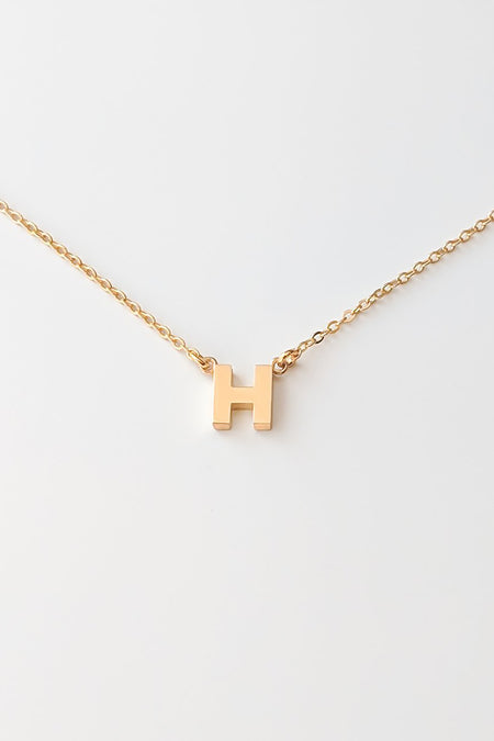 Initial Necklace - R