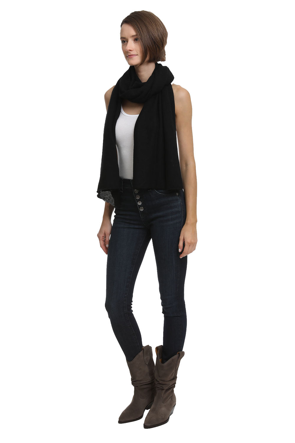 Featherweight Wrap in Black