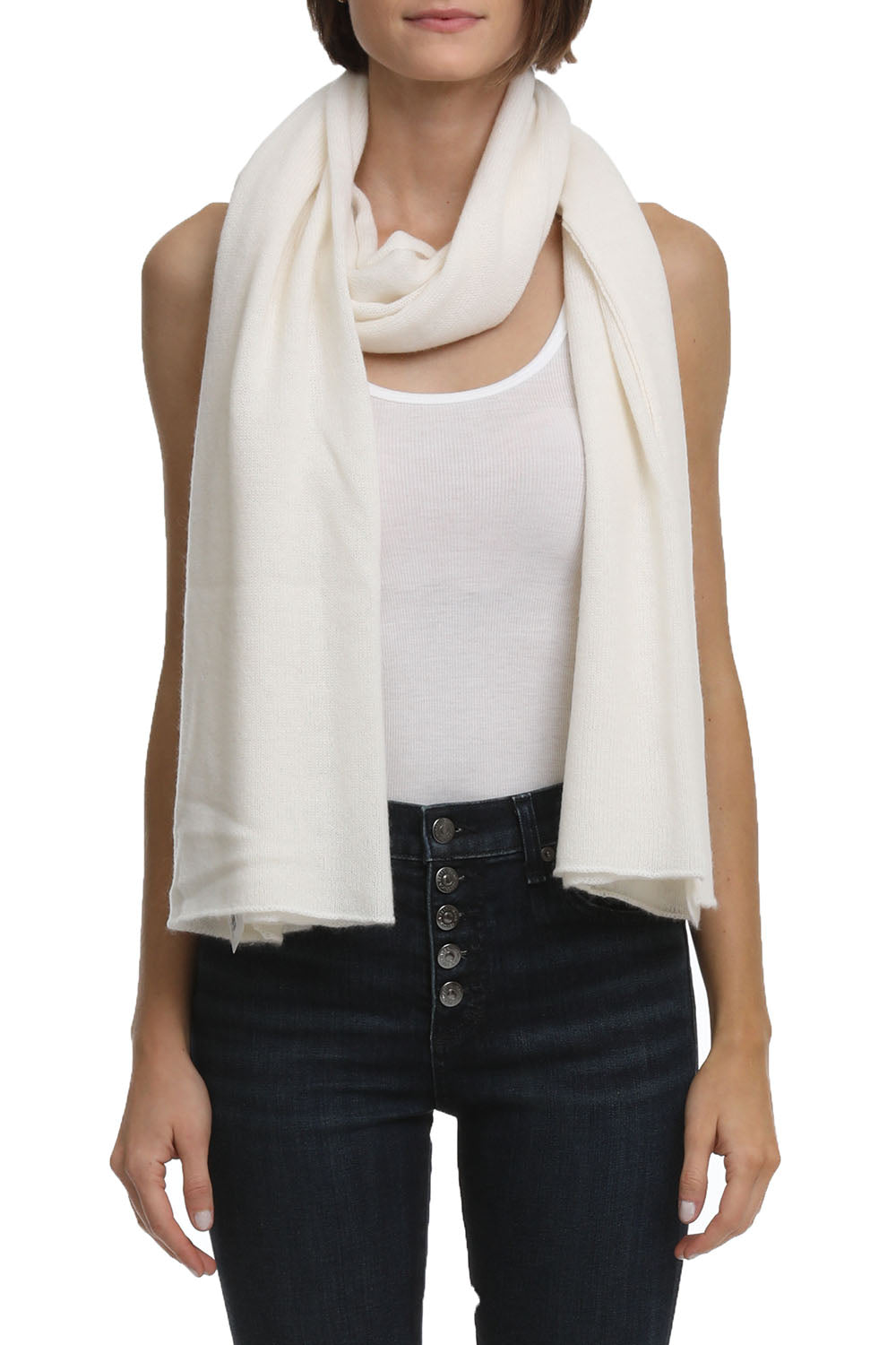 Featherweight Wrap in Chalk