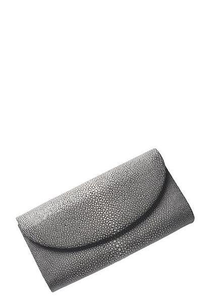 Baby Grande Stingray Clutch in Grey
