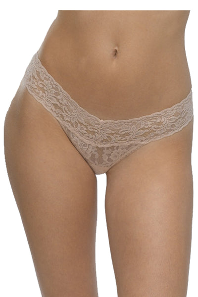 Signature Lace Low Rise Thong in Chai – Krista K Boutique