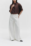 Next Ex Shirt in Delave Linen Chocolate