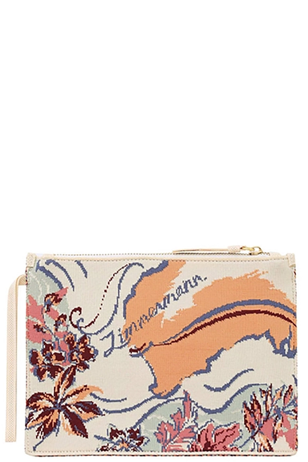 Jacquard Pouch in Nautical Map – Krista K Boutique