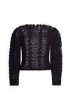 Celina Crochet Top in Black