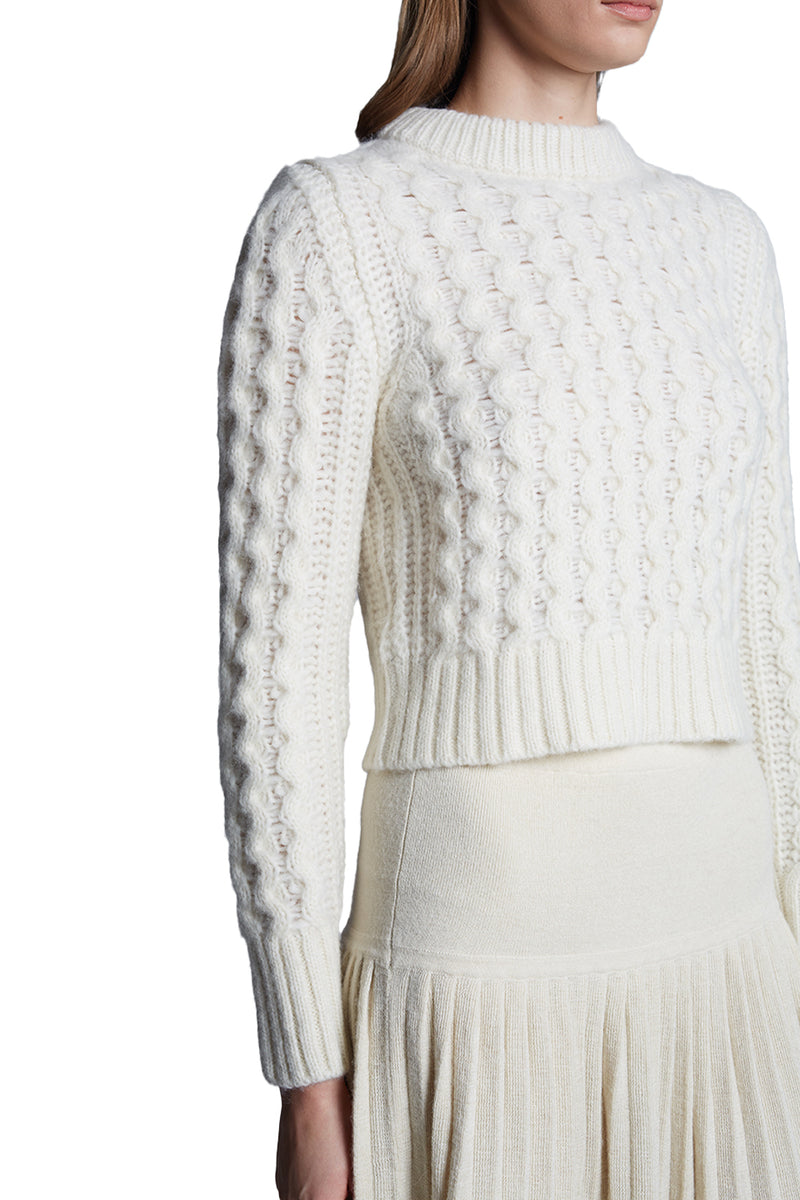 Amara Sweater in Ivory