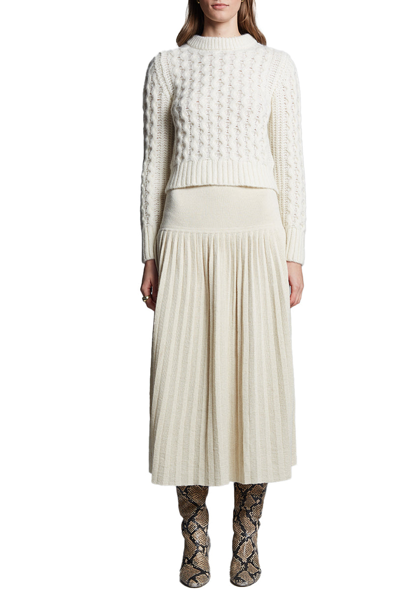Amara Sweater in Ivory