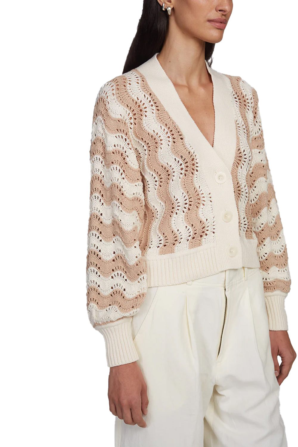 Luna Cardi in Ivory Sand