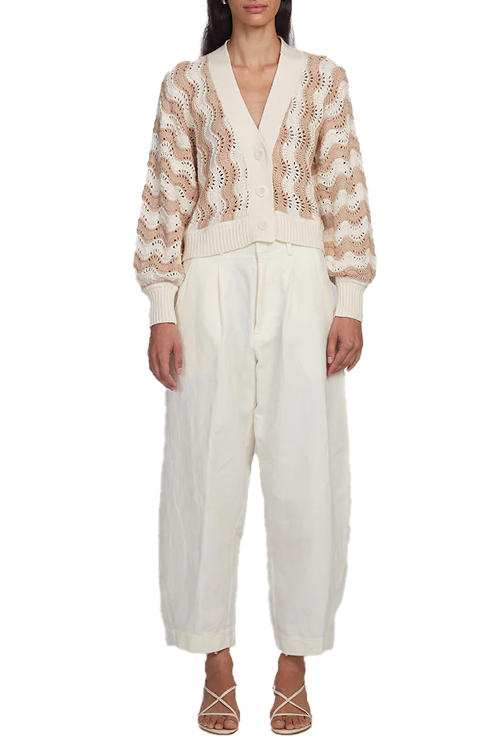 Luna Cardi in Ivory Sand