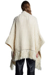 Hanni Poncho in Ivory