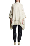 Hanni Poncho in Ivory