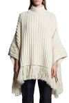 Hanni Poncho in Ivory