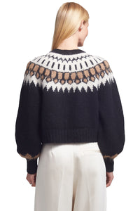 Starla Cardi in Black Ivory Combo