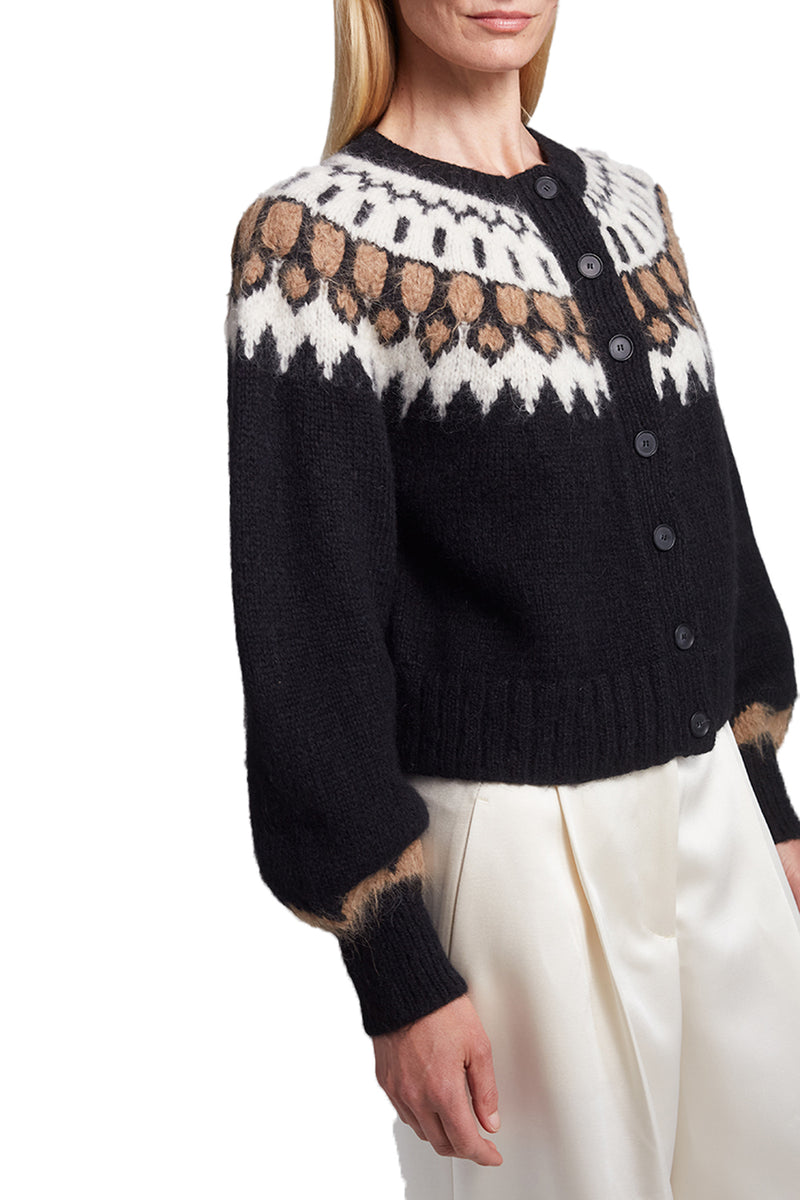 Starla Cardi in Black Ivory Combo