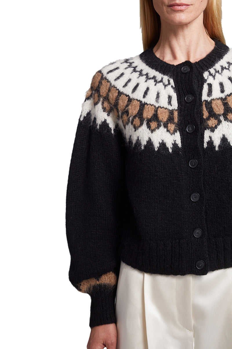 Starla Cardi in Black Ivory Combo