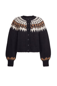 Starla Cardi in Black Ivory Combo