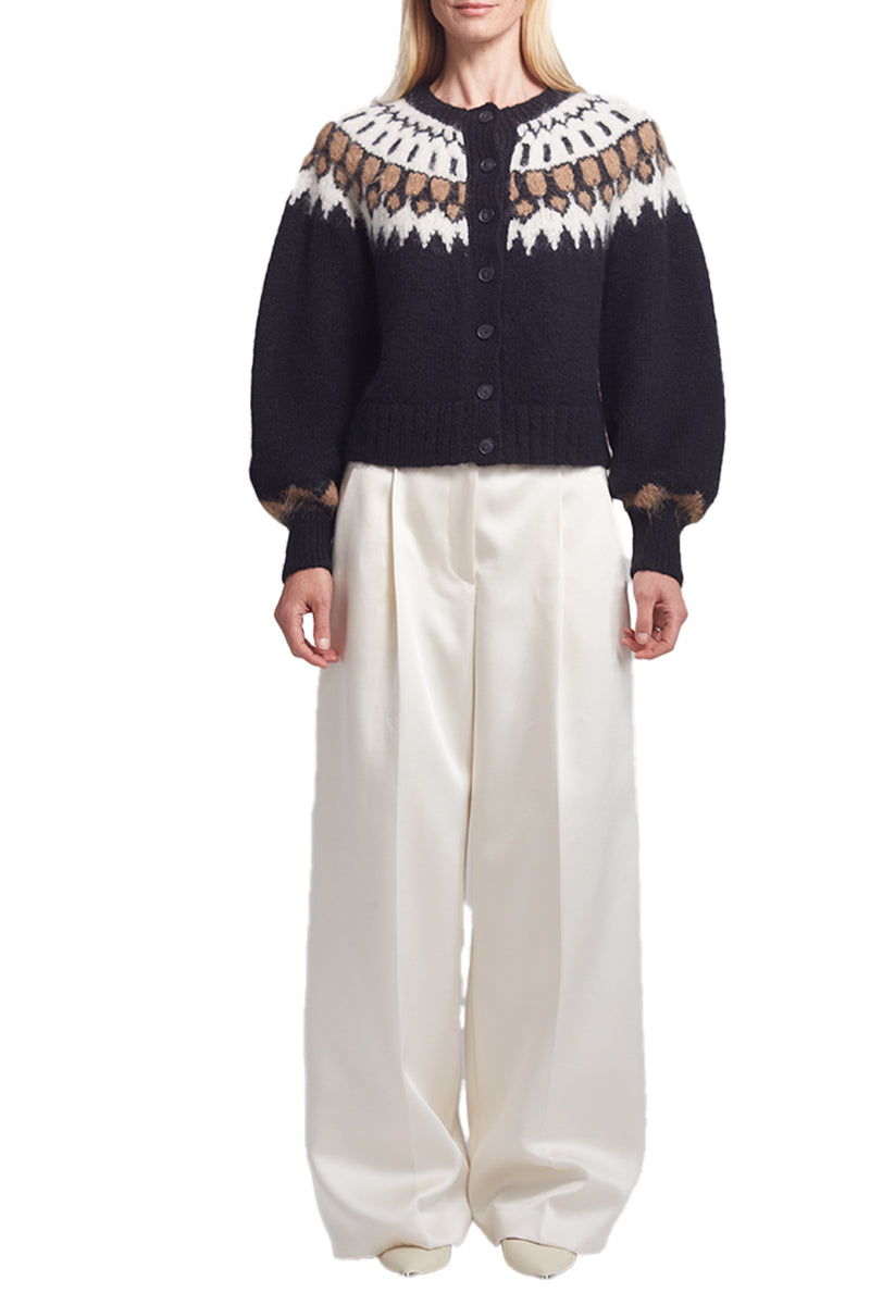 Starla Cardi in Black Ivory Combo