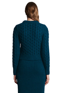 Amara Sweater in Regal Green