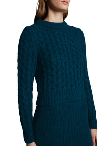 Amara Sweater in Regal Green