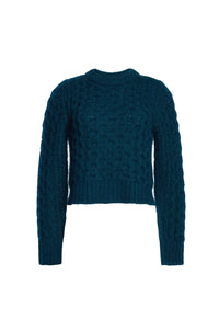 Amara Sweater in Regal Green